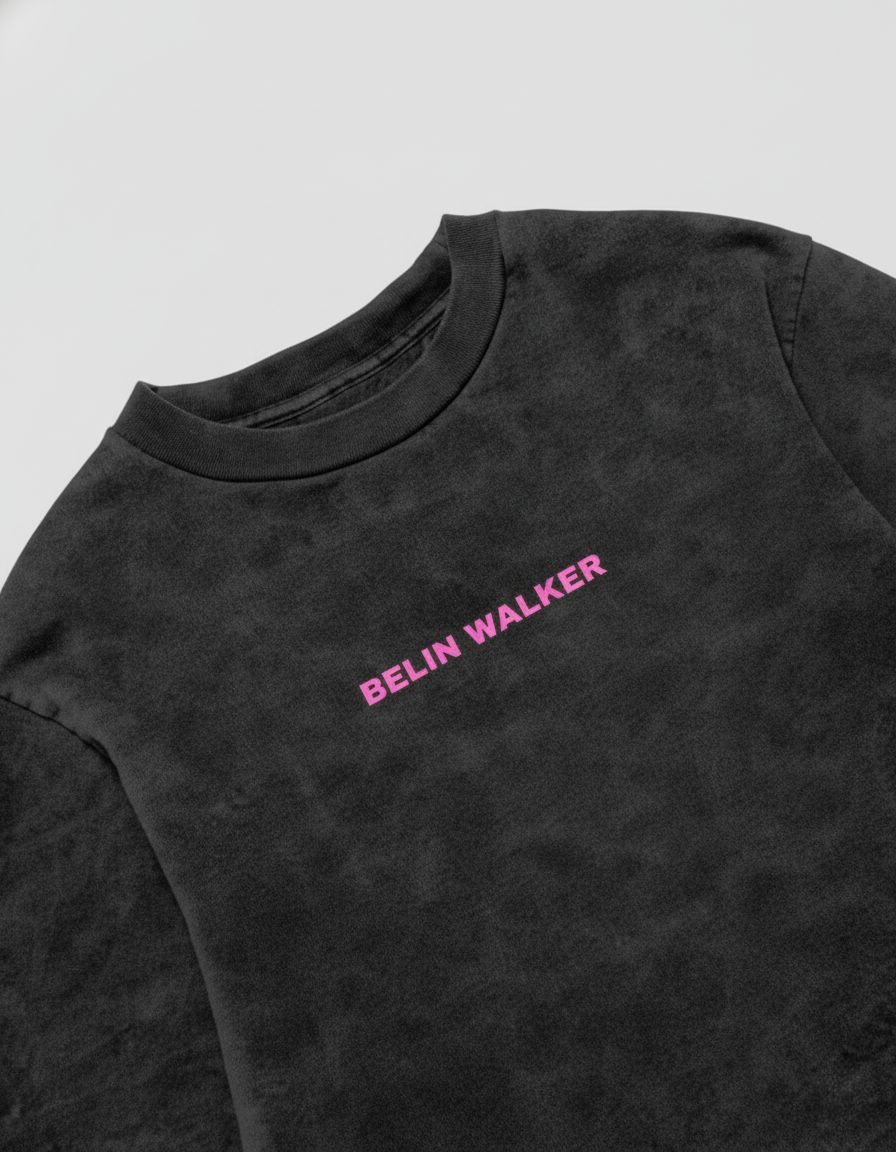 Basic Acid Wash Oversized T-shirt