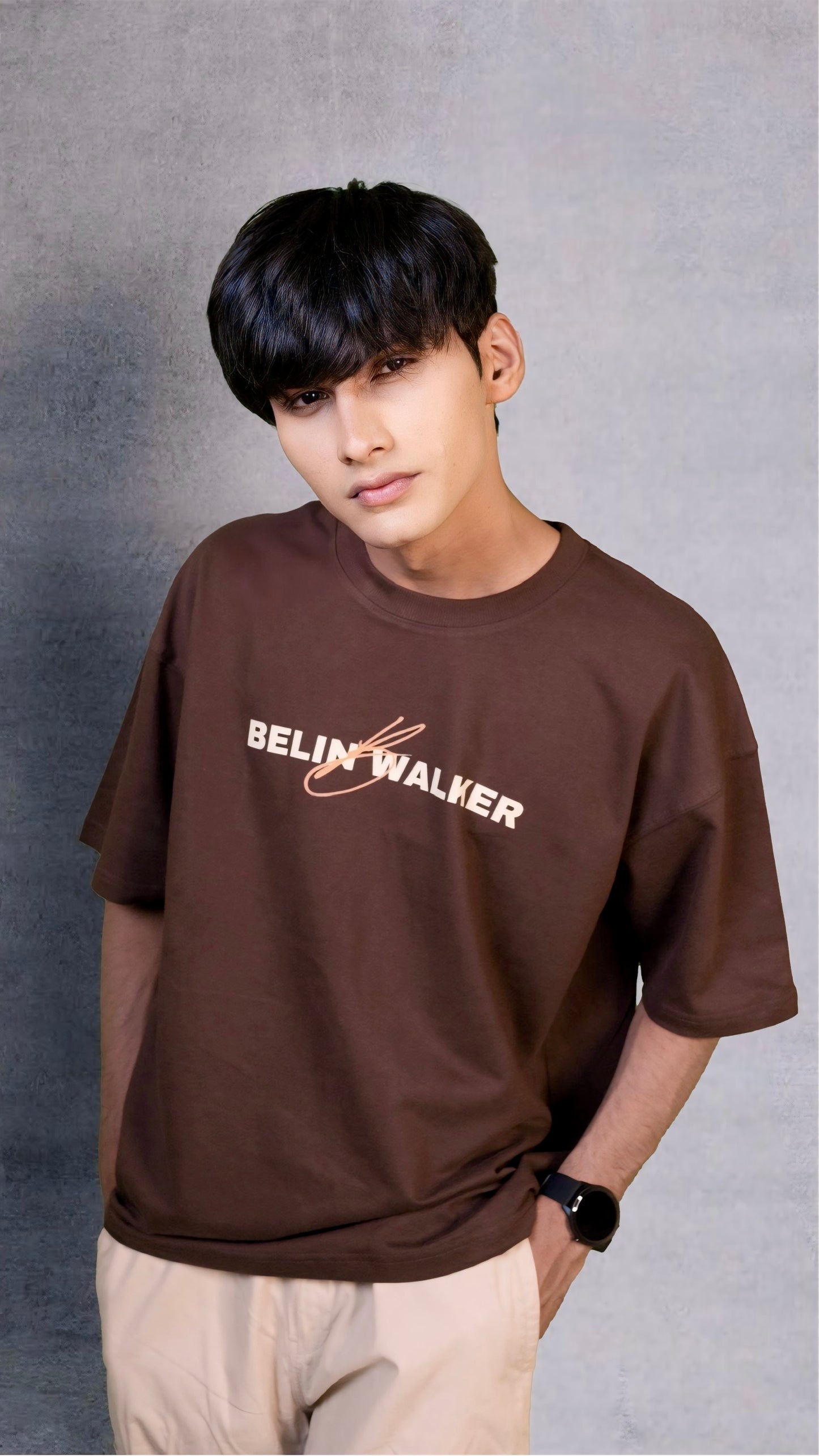 Oversized Brown T-Shirt