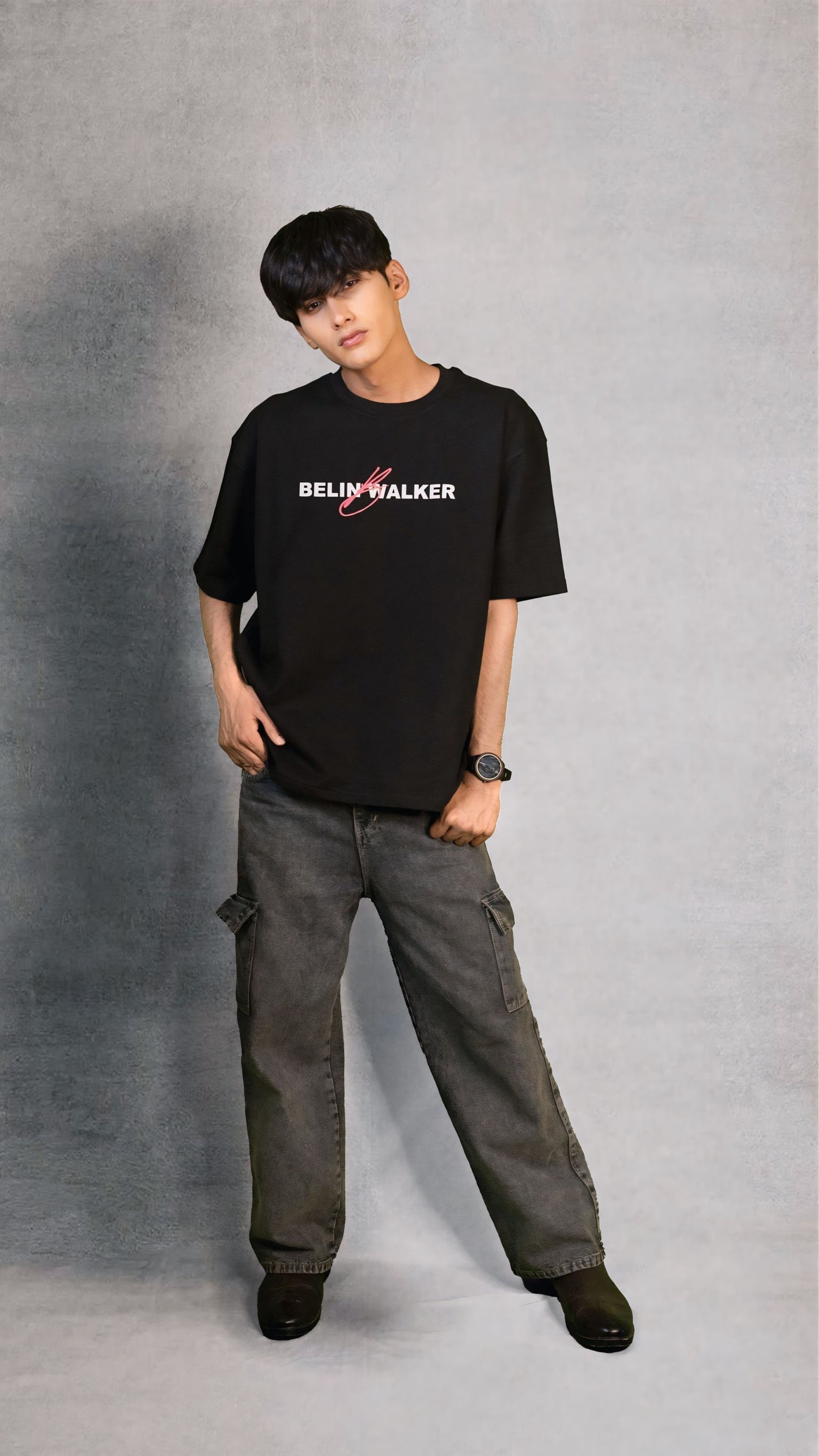 Black Graphic T-Shirt