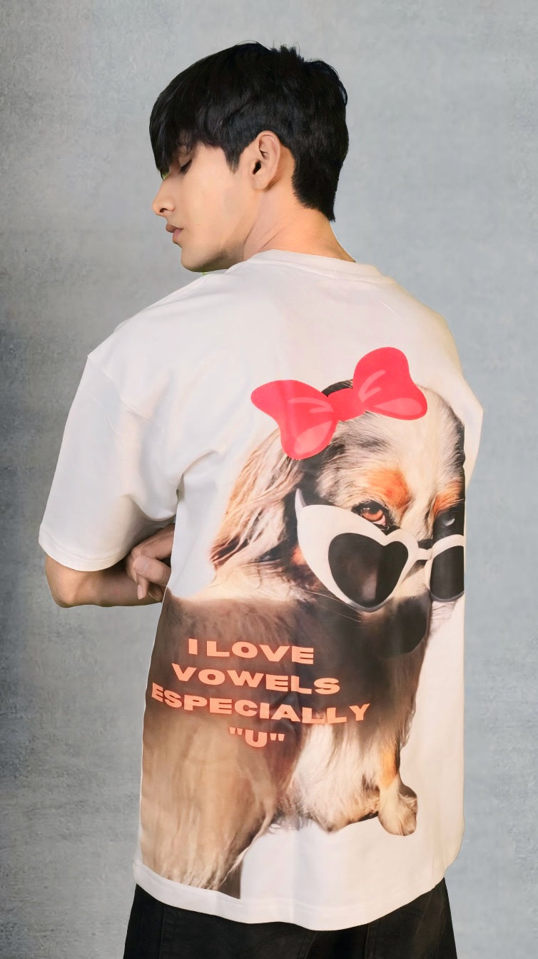 Oversize off-White Graphic T-Shirt
