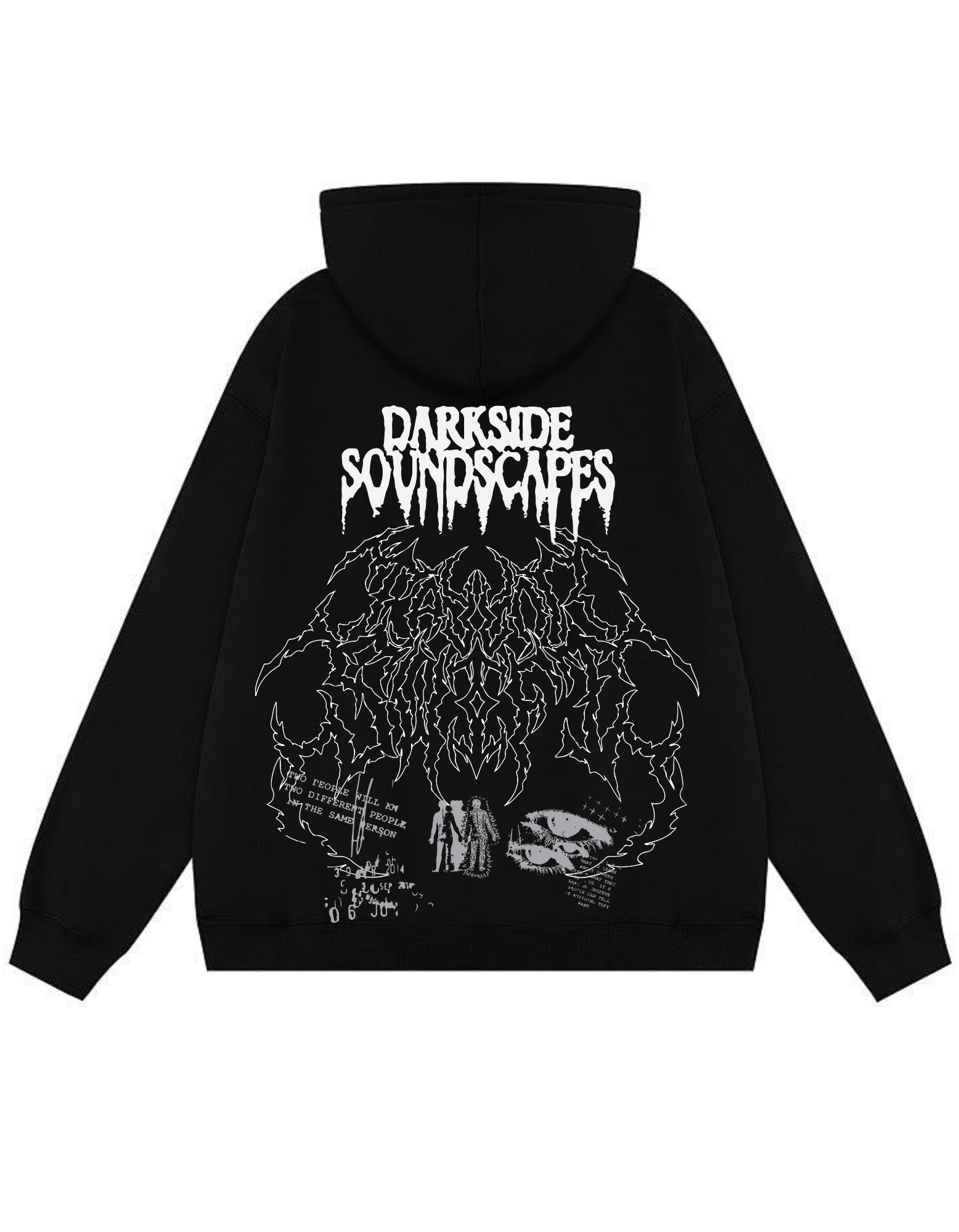 Darkside Soundscapes Heavyweight Oversized Hoodie