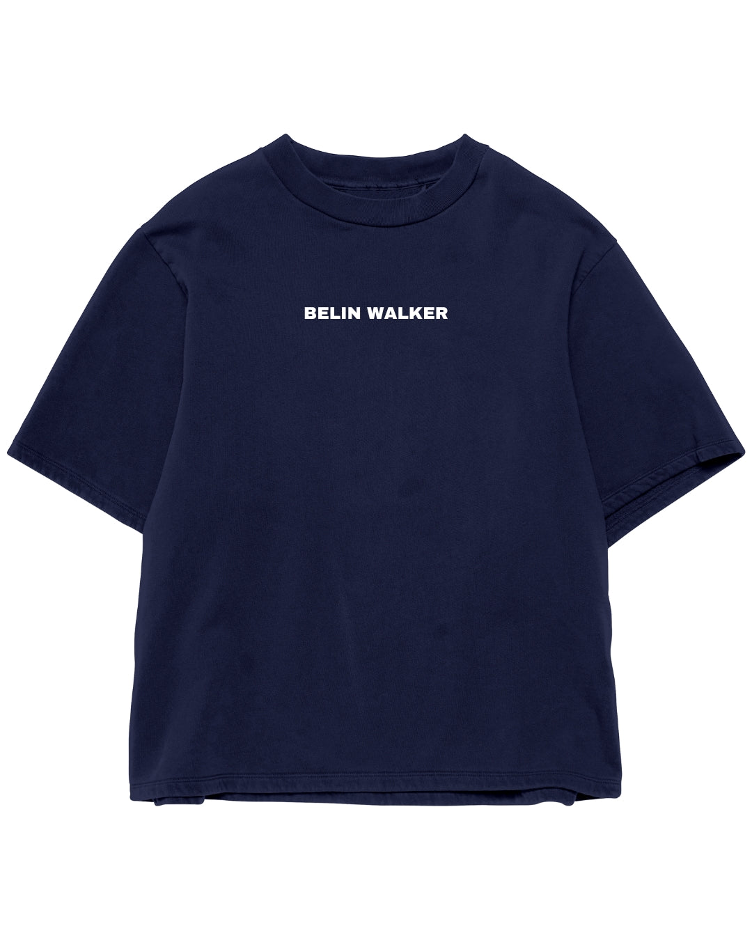 Basic Navy Blue Oversized T-Shirt