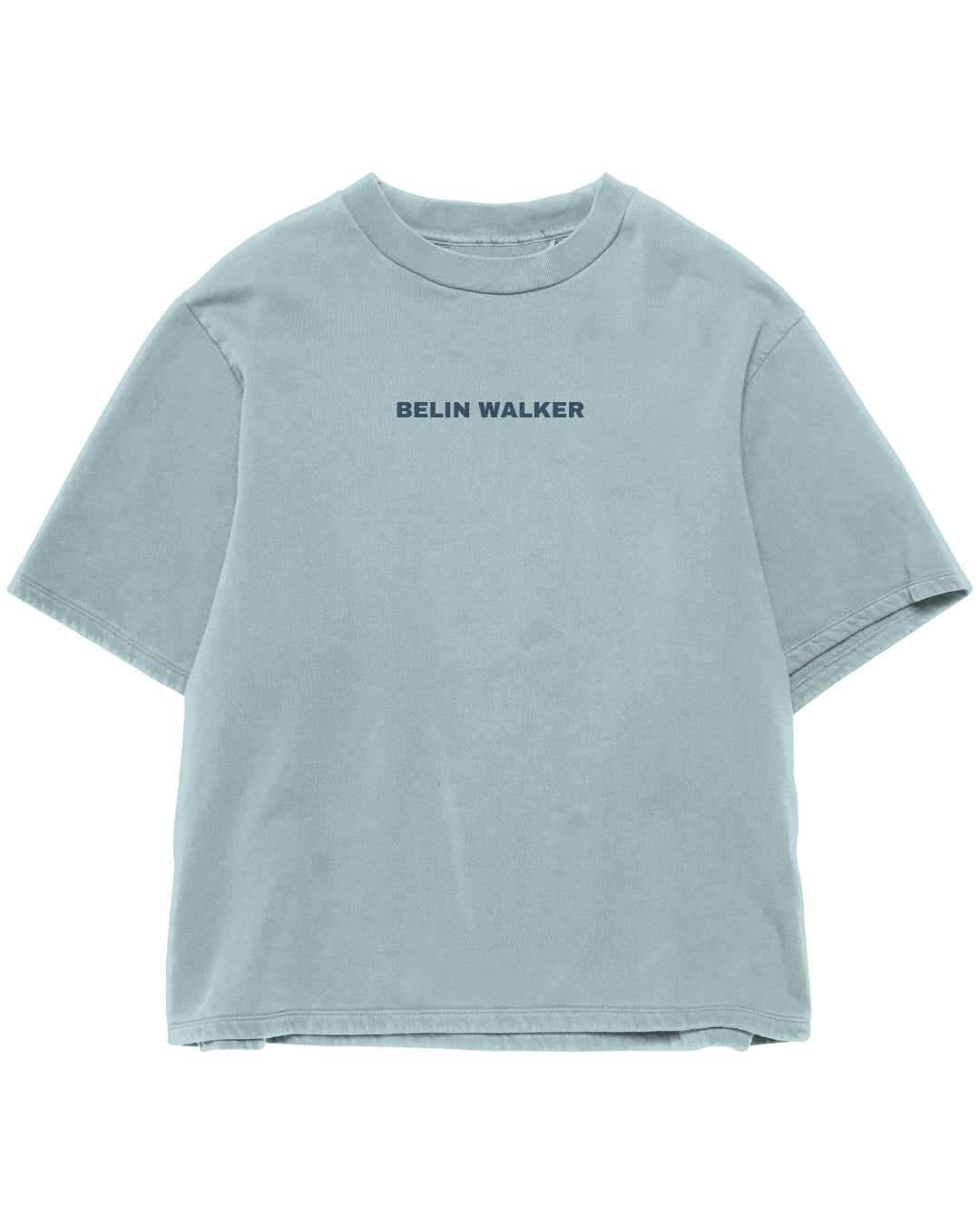 Basic Aqua Blue Oversized T-Shirt