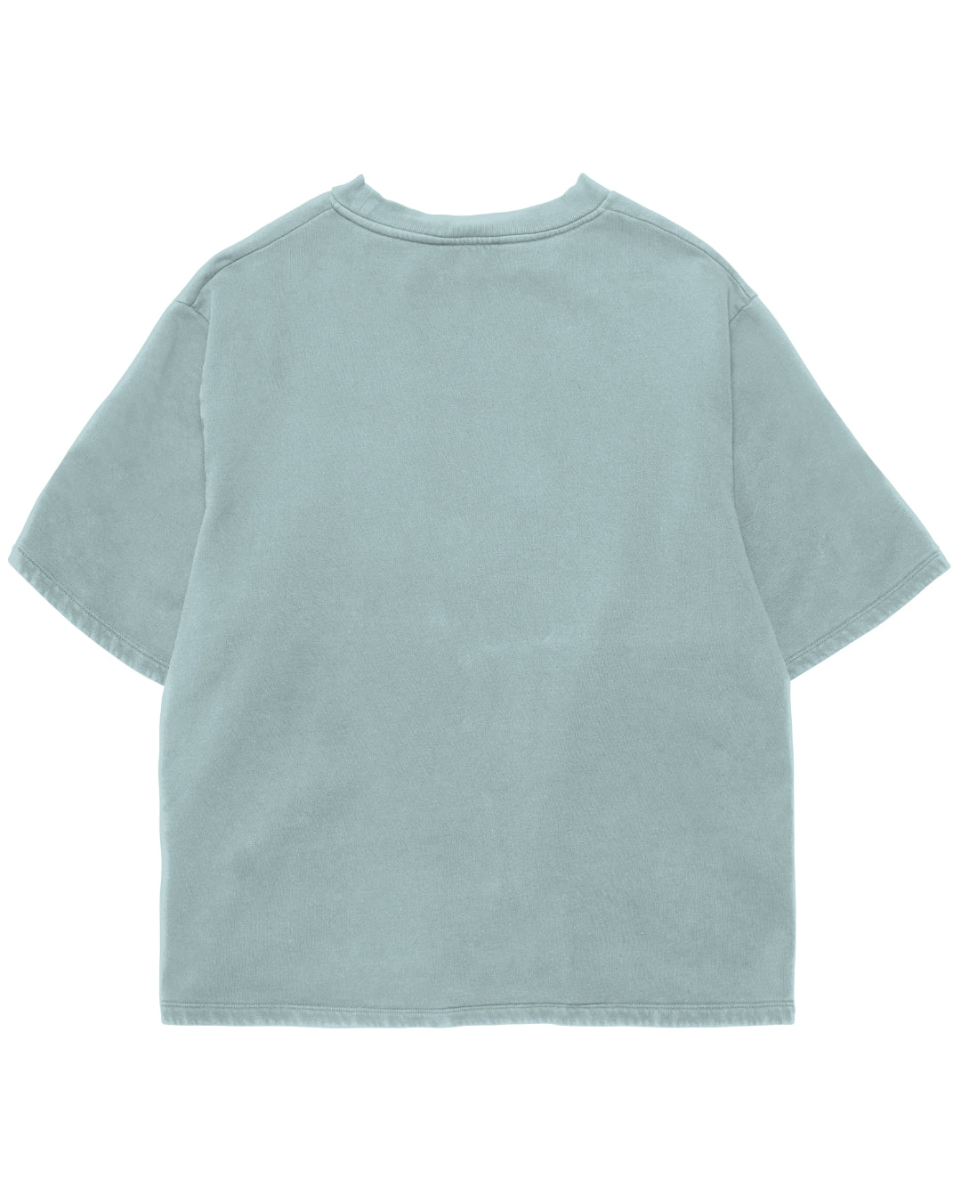Basic Aqua Blue Oversized T-Shirt