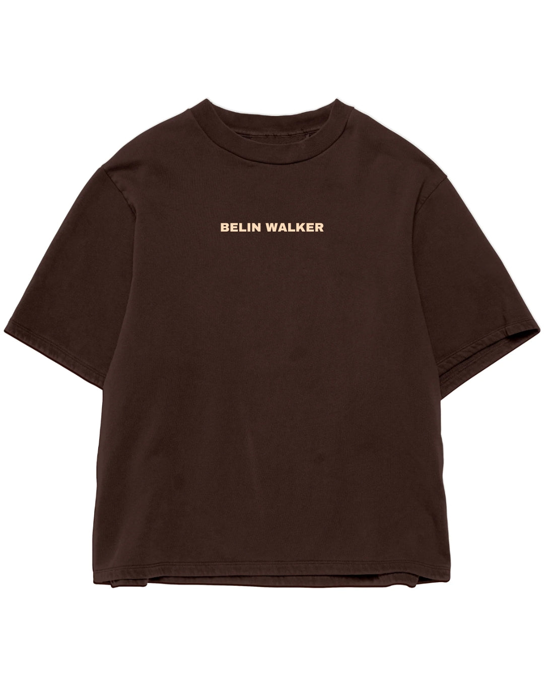 Basic Brown Oversized T-Shirt