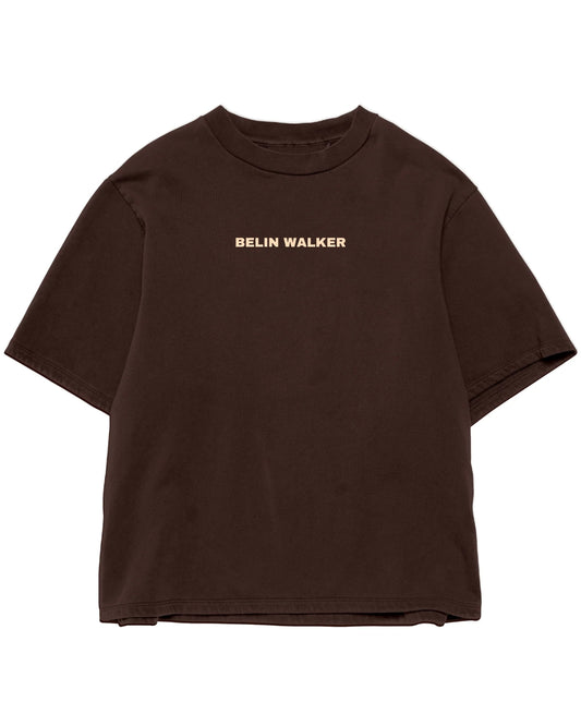 Basic Brown Oversized T-Shirt