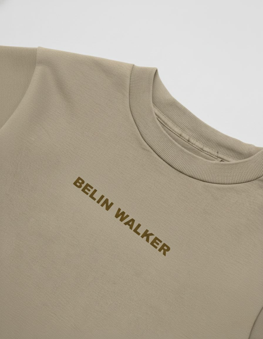 Basic Beige oversized T-shirt