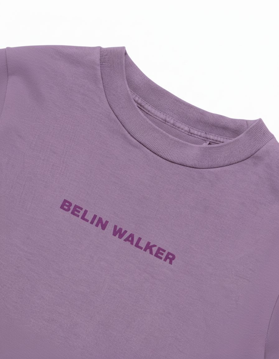 Basic Lavender oversized T-shirt