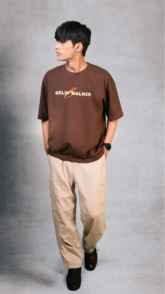 Oversized Brown T-Shirt